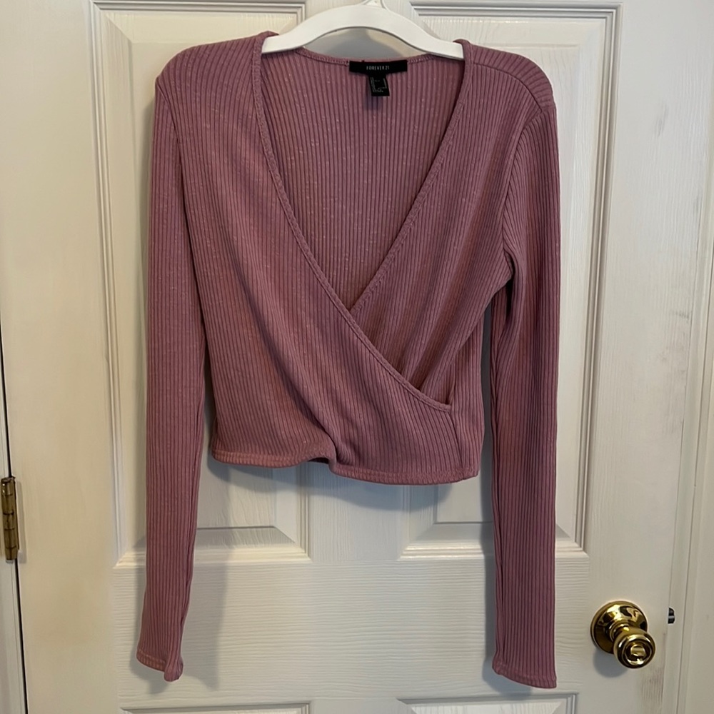 Pink sweater